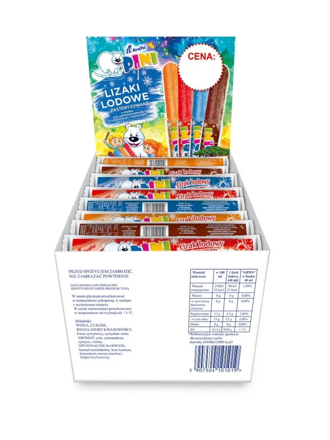 Lizak lodowy L (40 ml x 8 szt.) x 10 szt.